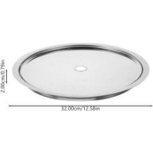 1 set Diffusore di calore in acciaio inox per piano cottura a induzione, compatibile con pentole e padelle, design pratico per l'uso in cucina