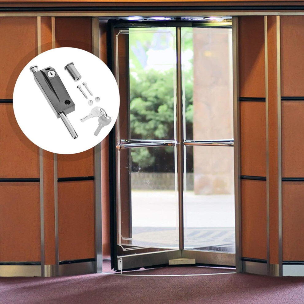 Zinc Alloy Security Slide Bolt Lock Spring Latch Easy Install For Doors Construction For Security 8195033093722