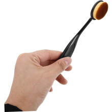 Multi-functional Makeup Brush for Powder Foundation Blush Faux Fiber Resin Contour Brush