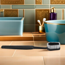 2er-Pack Riesen-Zahnbürsten-Badebürsten mit langem Griff zum Rückenreiben unter der Dusche – lustige Foto-Requisiten für die Selbstpflege