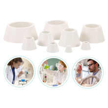 Soporte de goma para embudo Buchner, adaptador de filtro de laboratorio, juego de conos y juntas para filtración de laboratorio.