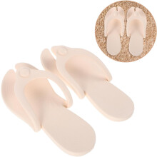 Chinelos de viagem dobráveis para mulheres leve impermeável Sapatos de chuveiro portáteis Sandálias de praia antiderrapantes