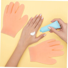 Luvas de mão hidratantes Material leve Sebs e textura fina com design respirável