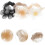 9 elastici per capelli floreali da donna, fermacoda, accessori decorativi 1