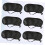 20pcs Disposable Sleeping Eye Patch Black Travel Blindfold with Elastic Strap 3