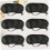 20pcs Disposable Sleeping Eye Patch Black Travel Blindfold with Elastic Strap 8