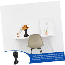 Mannequin hoofdstandaard voor pruiken en hoeden, 40 cm hoog, voor salons en damesaccessoires.