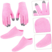 Feuchtigkeitsspendende Handschuhe und Socken für die nächtliche Handpflege – trocken und bequem – für Frauen und Mädchen