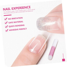 Colla professionale per unghie, 20 pezzi da 2 g, forte adesivo acrilico per unghie finte, colla per manicure da salone.