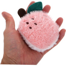 Broche de peluche Pinos de esmalte bonitos para sacos Acessórios de roupas Design macio e brincalho para mochilas e meias
