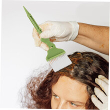 Hair Dyeing Brush Tool for Easy Application Ergonomic Hair Coloring Comb Comfortable Grip Practical and Lightweight for Salon Use