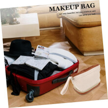 Large Capacity Double Layer Zipper Cosmetic Bag Organizer for Women Travel Outdoor Makeup Pouch Holder