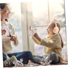 Boy Girl's Warm Earmuffs Winter Earmuff Cartoon Crown Outdoor Use Ear Protector Warm Preservation for Boys and Girls Random Color