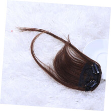 Stück Clip-in-Ponyfrisuren für Damen und Mädchen, leichte Ponyfrisur zum Stylen