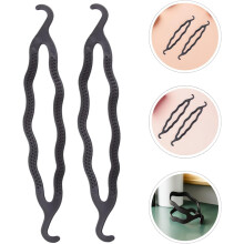 20 pezzi di chignon in plastica, modellatore per chignon a torsione, ciambelle con doppio gancio, strumento di styling semplice adatto