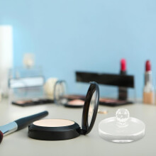 2 timbri per ombretto in plastica per trucco