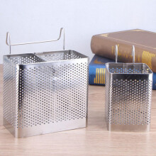 Lot de 2 supports à baguettes suspendus en acier inoxydable pour couverts