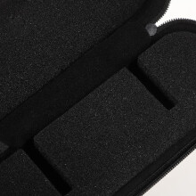 Etui na zegarek ze skóry syntetycznej z aksamitnym wnętrzem i zamkiem błyskawicznym, wytrzymałe etui podróżne Eva