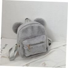 Mädchenrucksack mit Bärenohren, Multifunktions-Aufbewahrungstasche, Outdoor-Schulrucksack für Mädchen