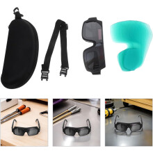 Selbstverdunkelnde Schweißerbrille mit Schutzlinse und verstellbarem Band