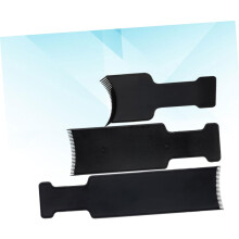 Hair Coloring Comb and Hairbrush Board Set 3pcs (large, Medium, Small) Black Hairdressing Tint Brush Tool