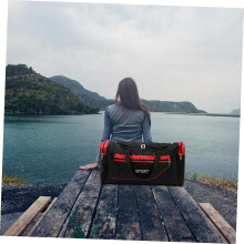 Large Capacity Oxford Cloth Handbag Travel Shoulder Bag Portable Waterproof Luggage Storage Bag