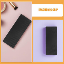 2pcs Hair Dye Highlighting Boards for Balayage with Black Stripe Design Hair Tinting Paddle Tools