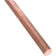 99,9 % reines Kupfer, violetter Kupferrundstab, 12 mm Durchmesser, 250 mm Länge, Mehrzweck-Metallstangen