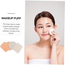 Esponjas de maquiagem amigáveis com a pele do puff de pó elástico de 20pcs Aplicadores secos molhados para o concelador do blusher Estilo variado