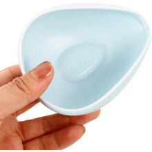 Repose-cuillère en céramique, repose-cuillère délicat et réutilisable, porte-cuillère temporaire en céramique bleue, design créatif