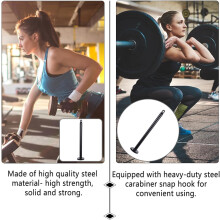 Vektløfting Barbell Slice Vektstangstativ Manualbrakett for treningsstudio og styrketrening