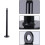 Lifting Weight Barbell Slice Weight Rod Stand Bracket para ginásio e treino de força 7