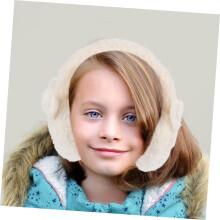Auriculares de peluche para mulheres confortáveis e quentes para o inverno adorável tampa mais quente do ouvido