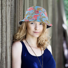 Damen-Bucket-Hat mit Flamingomuster, Sonnenschutz für den Sommer, ideal zum Angeln und Reisen