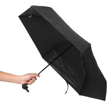 Umbrelă de soare mini pliabilă compactă, parasolar de călătorie ușor, protejat UV, rezistent la vânt, pentru rucsac și geantă