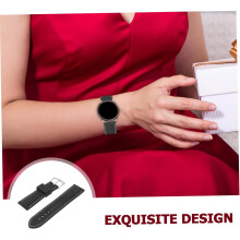 Silikonarmband, atmungsaktives Armband für Sportuhren, Ersatzarmband