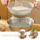 Gemüsesieb mit Schüssel, Waschschüssel, Siebkorb 750 ml 3