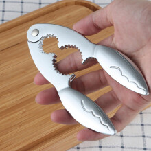 Mangar Caranguejo Grip liga de zinco Braçadeira de caranguejo com alça ergonômica e fácil de segurar Design Ferramenta prática de frutos do mar