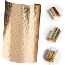 2 Stück Metall-Haarspangen, silberfarben, für hohen Pferdeschwanz, Haarschmuck für Damen, dekorative Haarspangen mit Schnalle für dickes Haar