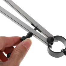 Lederhandwerks-Abstandszirkel 150 mm Präzisions-Teiler-Werkzeug Federmarkierungslehre
