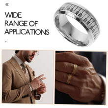 Herren-Fingerring-Dekorationen, elektronischer Keyboard-Ring, Schmuck, Musik-Partyartikel