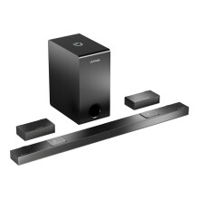 ULTIMEA 5.1.2 Dolby Atmos Sound Bar with 8" Subwoofer, Surround Soundbar with 2 Upward-Facing Drivers, Soundbar for TV, Nova S80 - Refurbished