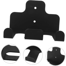 Wandmontierter Hantelständer mit 3 Haken, 4,3" x 6,5" (11 x 16,5 cm), platzsparende Hantelablage