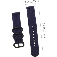 Bracelet de montre de rechange en nylon, bracelet en nylon pour montre-bracelet, usage quotidien