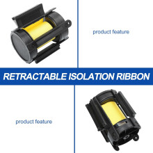 Hotel Queue Barrier Belt Telescopic Isolation Yellow PVC Safety Tape for Bank and Crowd Management