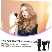 Highlighting Board and Hair Coloring Comb Hairbrush Dyeing Tool for Diy Hairdressing Tint Hair Dying Board for Girls