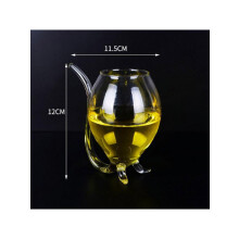 Verre à vin Vampire Devil 300 ml avec paille intégrée