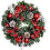 Guirlanda de Natal para porta de entrada, 40 cm (15,7 polegadas) 1