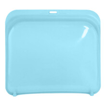 Bolsa de almacenamiento de silicona de grado alimenticio – Reutilizable, sellable, 1