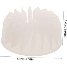 20 stuks vervangende ventilatorbladen voor föhnmotor, mini plastic ventilatorbladen voor föhn